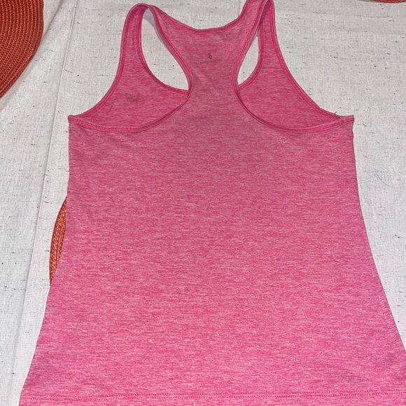 New Balance Tank Dri Fit Slip On Top Womens Pink Racerback Running sz XS EUC - Picture 5 of 5